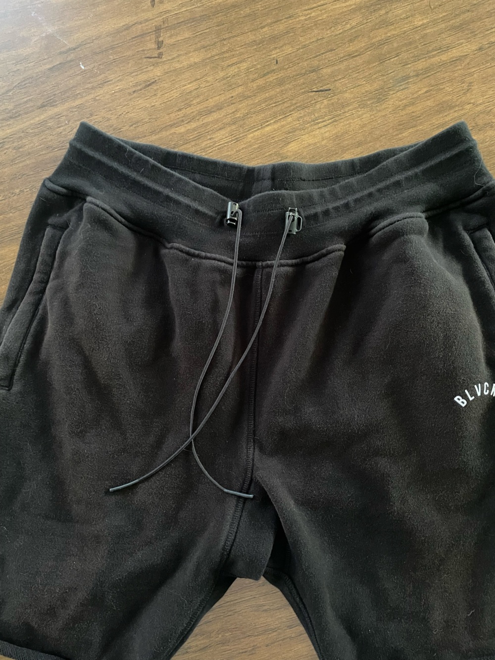 Black Scale Black Men's Athletic Drawstring Shorts